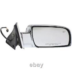 Mirror For 1995-2000 Chevrolet Tahoe Driver and Passenger Side Set of 2