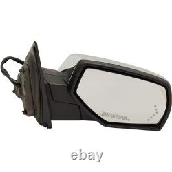 Mirrors For 2014-2018 Chevrolet Silverado 1500 15-19 3500 HD LH RH Power Heated