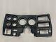 New 75-77 Chevy Gmc Pickup Truck Dash Bezel Gauge Cluster Cover Black & Silver
