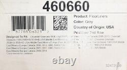 NEW All Weather 2nd Row Floor Liner Gray 460660 Silverado Sierra Crew Cab 07-14