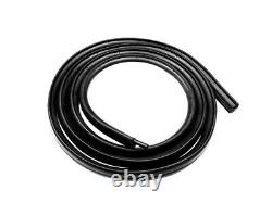 NEW Rear Door Seal Set Pair / For 2007-2013 Silverado & Sierra 4DR Crew Cab