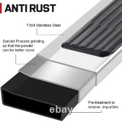 Nerf Bar S/S For 19-25 Silverado/Sierra 1500 Crew Cab 6 Side Running Board S