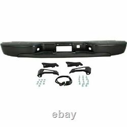 New Black Fleet Step Bumper Assy for Chevy Silverado/GMC Sierra 1500 1999-2006