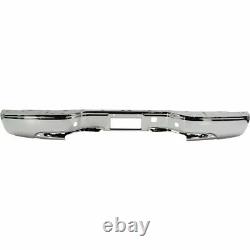 New GM1102411 Rear Chromed Fleetside Bumper For GMC Sierra 1500 Classic 2007