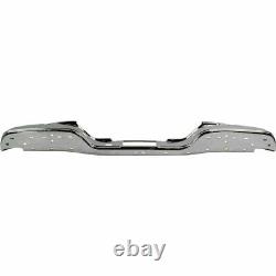 New GM1102411 Rear Chromed Fleetside Bumper For GMC Sierra 1500 Classic 2007