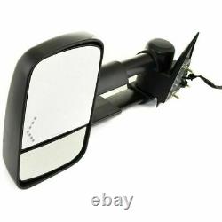 New GM1320355 Left/Driver Side Mirror For Chevy Silverado / GMC Sierra 2003-2007