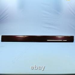 New GM OEM Black Cherry Front Door Mouldings Left and Right 2007-09 Sierra Crew