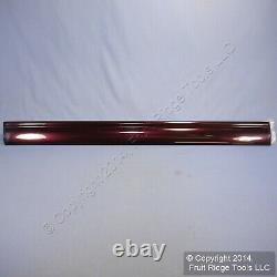 New GM OEM Dark Cherry/Brahma Jewel Front Left Right Door Mouldings Sierra Crew