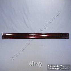 New GM OEM Dark Cherry/Brahma Jewel Front Left Right Door Mouldings Sierra Crew