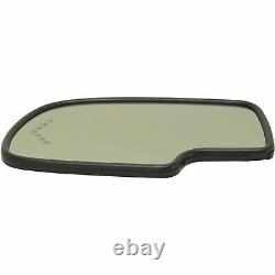 New Left Side Mirror Glass Heated For 2003-2006 Chevrolet Silverado 1500 Classic