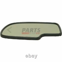 New Mirror Glass Heated With Backing Plate Left Fits 2003-2006 Cadillac Escalade