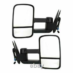 New Set of 2 LH&RH Side Power Heated Mirror For Cadillac Escalade ESV/EXT 03-06