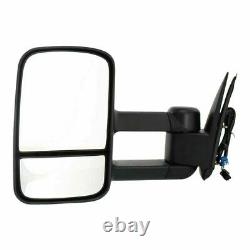 New Set of 2 LH&RH Side Power Heated Mirror For Cadillac Escalade ESV/EXT 03-06