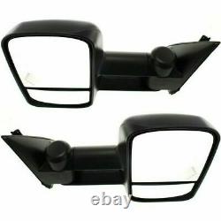 New Set of 2 LH&RH Side Power Heated Mirror For Cadillac Escalade ESV/EXT 03-06