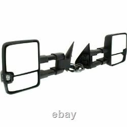 New Set of 2 Left and Right Door Mirror For GMC Sierra 1500 Classic 2007-2007