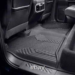 OEM 2020-2024 Sierra Silverado Crew Cab 2nd Row All Weather Floor Liner 84348198