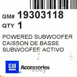 OEM NEW 200 Watt Kicker Powered Subwoofer Kit 14-19 Silverado Sierra 19303118