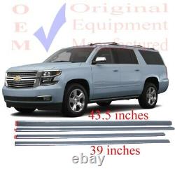 OEM Overcast Side Door Lower Molding Suburban Sierra Silverado Crew Cab