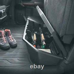OEM Silverado Sierra Cargo Seat Storage Organizer Crew Cab Genuine GM 84734683