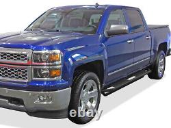 OFF-ROAD Square Tube 6.5 Armor Fit 07-18 Chevy Silverado GMC Sierra Crew Cab