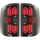 Pair Set Of 2 Tail Lights Taillights Taillamps Brakelights Driver & Passenger