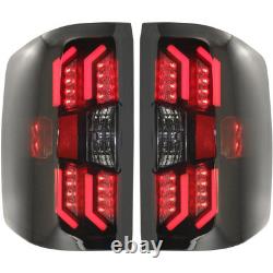 Pair Set of 2 Tail Lights Taillights Taillamps Brakelights Driver & Passenger