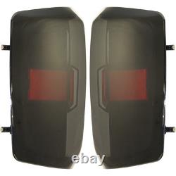 Pair Set of 2 Tail Lights Taillights Taillamps Brakelights Driver & Passenger