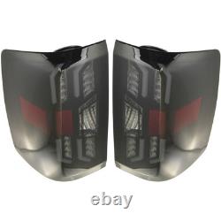 Pair Set of 2 Tail Lights Taillights Taillamps Brakelights Driver & Passenger