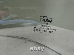 Passenger/Right Rear Door Window Glass For 19-23 Silverado/Sierra 1500 4DR Crew