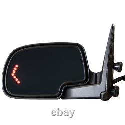 Power Folding Signal Dimming Mirror Pair Set of 2 for GMC Chevy Pickup Truck SUV