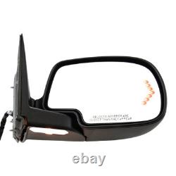 Power Folding Signal Dimming Mirror Pair Set of 2 for GMC Chevy Pickup Truck SUV