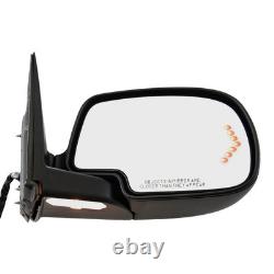 Power Folding Signal Dimming Mirror Pair Set of 2 for GMC Chevy Pickup Truck SUV