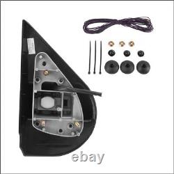 Power Heated Chrome Signal Tow Towing Mirror Pair Set For 07-13 Silverado Sierra