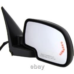 Power Mirror Set For 2003-06 Silverado 1500 with Signal and Puddle Light Heated