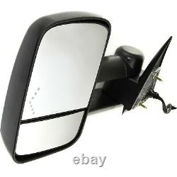 Power Towing Mirror For 03-06 GMC Sierra 2500 HD Left Manual Fold Signal Light