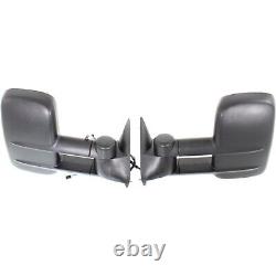 Power Towing Mirror For 1988-1999 Chevrolet K1500 Driver and Passenger Side