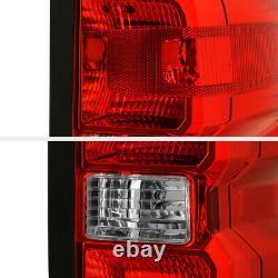 RH Side Tail Light ^For 14-15 Chevy Silverado^ Red Lens Signal withHarness Wiring