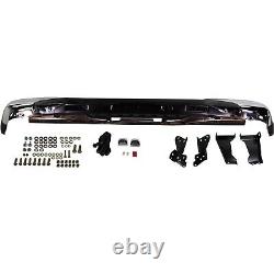 Rear Step Bumper For 1999-2006 Chevrolet Silverado 1500 GMC Sierra 1500 Chrome