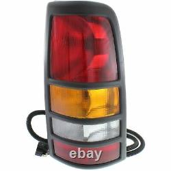 Right Left Tail Lamp Assembly For 2001-2003 Chevrolet GMC Silverado Sierra 3500