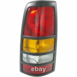 Right Left Tail Lamp Assembly For 2001-2003 Chevrolet GMC Silverado Sierra 3500