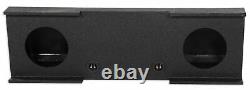 Rockville Dual 12 Sub Enclosure Box For 2007-13 GMC/Chevy Sierra/Silverado Crew