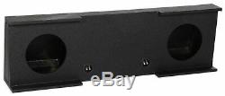 Rockville Dual 12 Sub Enclosure Box For 2007-13 GMC/Chevy Sierra/Silverado Crew