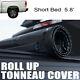 Roll-up Soft Tonneau Cover 04-07 Chevy Silverado/gmc Sierra Crew Cab 5.8 Ft Bed