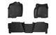 Rough Country 1st & 2nd Row Floor Mats For Silverado Sierra 1500 2500 Crew Cab