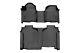 Rough Country Fr/rr Floor Liners-black, 19-24 Silverado/sierra Crew M-21615