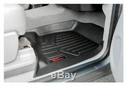 Rough Country Front/Rear Custom Floor Mats, Silverado/Sierra Crew Cab M-21413