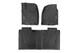 Rough Country Front/rear Floor Liners-black, Silverado/sierra Crew Ff-21612