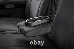 Rough Country Front Seat Covers-Black, 07-13 Silverado/Sierra Crew 91033