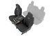Rough Country Front Seat Covers-black, 19-24 Silverado/sierra Crew 91035
