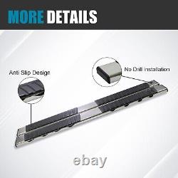 Running Board FOR 07-19 Silverado/Sierra 1500/2500/3500HD Crew Cab, NO Diesel